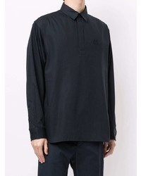 Kenzo Tiger Crest Long Sleeved Polo