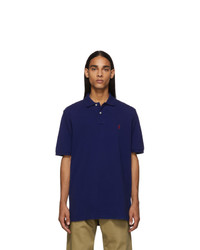 Polo Ralph Lauren Blue Mesh Iconic Polo