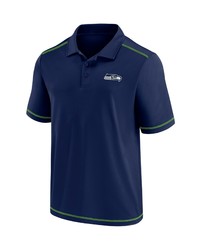 FANATICS Branded College Navy Seattle Seahawks Primary Logo Polo