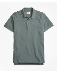Brooks Brothers Solid Pique Polo Shirt