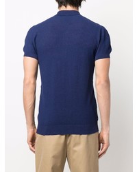 A.P.C. Button Front Short Sleeved Polo Shirt