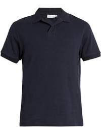 Sunspel Buttonless Cellulock Cotton Polo Shirt