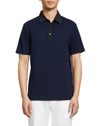 Theory Chesney Function Short Sleeve Pique Polo