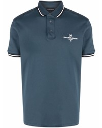 Emporio Armani Chest Logo Print Polo Shirt