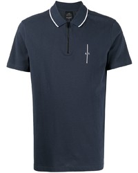 Armani Exchange Chest Logo Print Polo Shirt