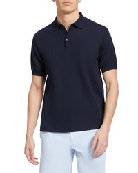 Theory Coleson Regular Fit Short Sleeve Cotton Polo
