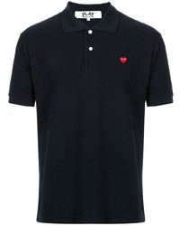 Comme Des Garcons Play Comme Des Garons Play Branded Short Sleeved Polo Shirt