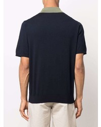 Paul Smith Contrast Collar Cotton Polo Shirt