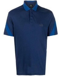 Armani Exchange Contrast Collar Polo Shirt