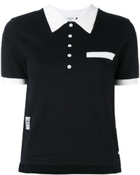 Thom Browne Contrast Collar Polo Shirt