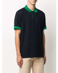 Brioni Contrast Detailed Polo Shirt