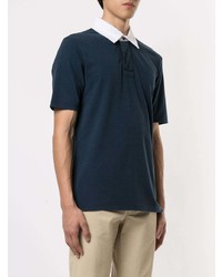 Gieves & Hawkes Contrast Polo Shirt