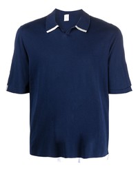 Eleventy Contrast Trim Polo Shirt