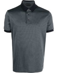 Emporio Armani Contrast Trimmed Polo Shirt