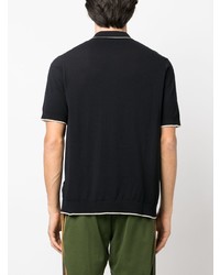 Nn07 Contrasting Trim Cotton Polo Shirt
