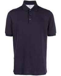 Brunello Cucinelli Cotton Short Sleeved Polo Shirt