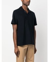 Brioni Cotton Silk Blend Polo Shirt