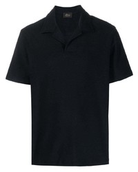 Brioni Cotton Silk Blend Polo Shirt