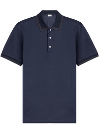 Brioni Cotton Silk Polo Shirt