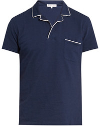 Orlebar Brown Donal Cotton Piqu Polo Shirt