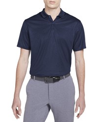 Nike Dri Fit Golf Polo In Midnight Navywhite At Nordstrom