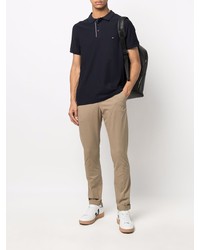 Tommy Hilfiger Embroidered Logo Organic Cotton Polo Shirt