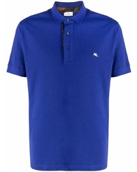 Etro Embroidered Logo Polo Shirt