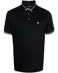 Emporio Armani Embroidered Logo Polo Shirt