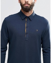 Farah Long Sleeve Polo Shirt