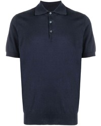 Brunello Cucinelli Fine Knit Short Sleeved Polo Shirt