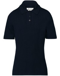 Maison Margiela Four Stitch Cotton Polo Shirt