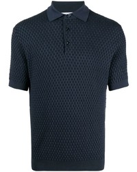 Brioni Geometric Print Polo Shirt