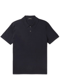 Theory Goris Knitted Polo Shirt