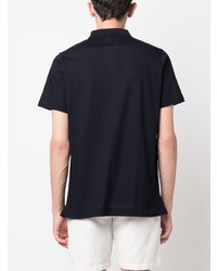 Kiton Half Zip Cotton Polo Shirt