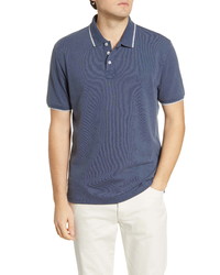 johnnie-O Hangin Out Lennox Tipped Short Sleeve Pique Polo