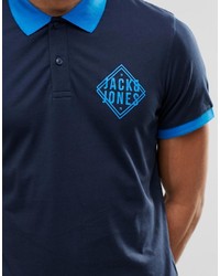 Jack and Jones Jack Jones Birdseye Stitch Polo Shirt