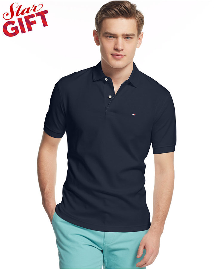 Tommy Hilfiger Jacob Solid Polo, $49, Macy's