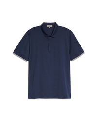 Canali Jersey Short Sleeve Polo