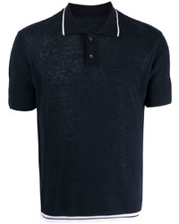 Jacquemus Knitted Short Sleeve Polo Shirt