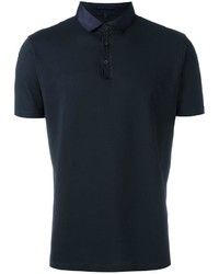 Lanvin Contrast Collar Polo Shirt