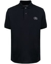 Emporio Armani Logo Embroidered Cotton Polo Shirt
