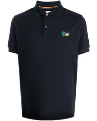 Paul Smith Logo Embroidered Cotton Polo Shirt