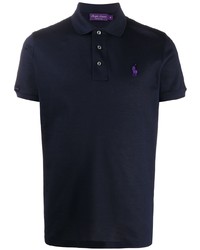 Ralph Lauren Purple Label Logo Embroidered Polo Shirt
