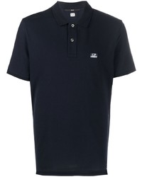 C.P. Company Logo Embroidered Polo Shirt