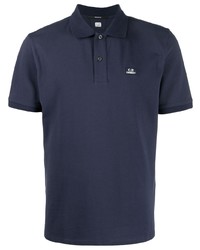 C.P. Company Logo Embroidered Polo Top