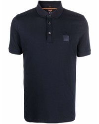 BOSS Logo Patch Cotton Polo Shirt