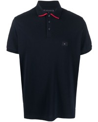 Tommy Hilfiger Logo Patch Cotton Polo Shirt