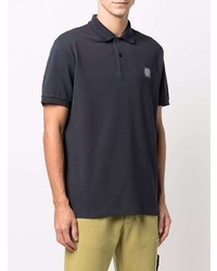 Stone Island Logo Patch Polo Shirt