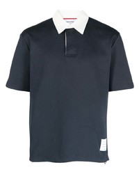 Thom Browne Logo Patch Polo Shirt