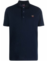Paul & Shark Logo Patch Short Sleeve Polo Shirt
